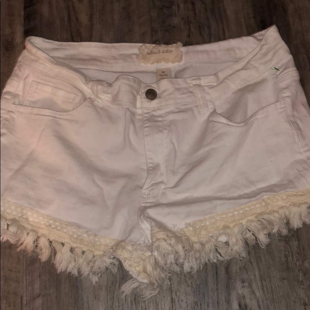 White shorts